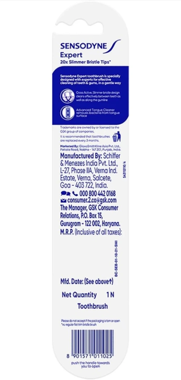 SENSODYNE Expert with 20x slimmer & soft