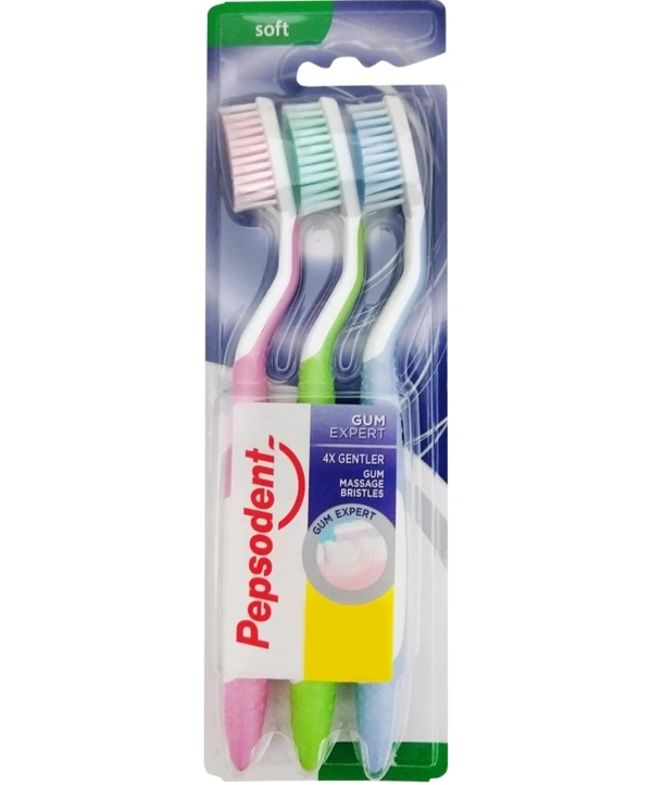  PEPSODENT Gum Expert Soft Toothbrush (Buy 2 Get1 Free) (3 Toothbrushes)