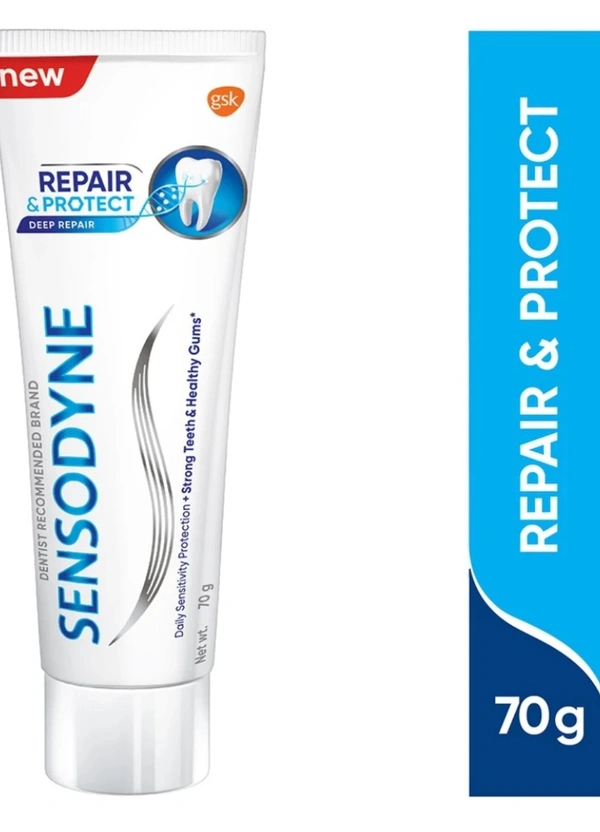SENSODYNE Repair & Protect, for deep repair ofsensitive teeth, Toothpaste (70 g)