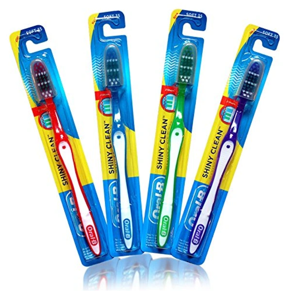 ORAL -B  SHINY CLEAN - BUY 3 GET ONE FREE