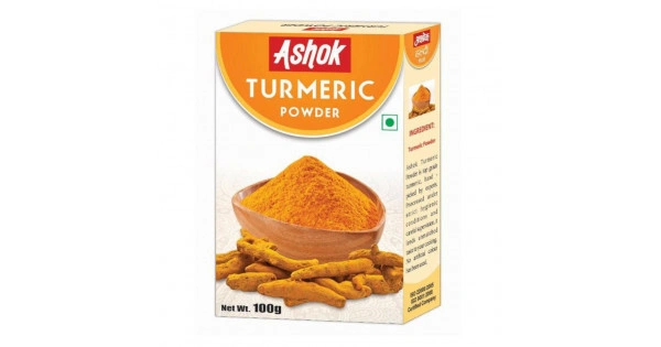 ASHOK TURMERIC POWDER {Haldi} - 100gm { ONE piece}