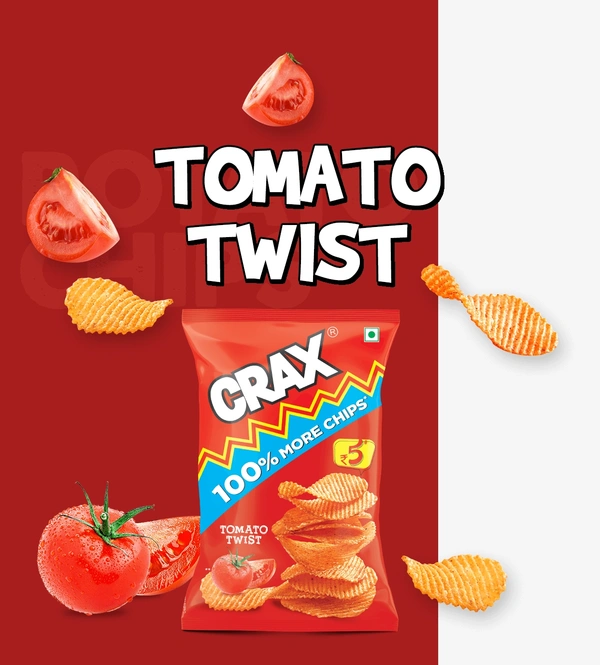 Crax Chips Tomato Twist 