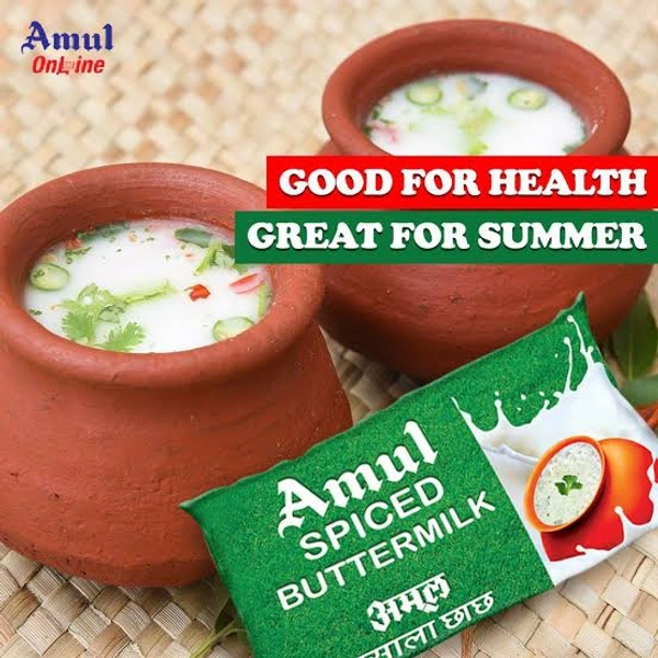 AMUL MASALA BUTTER MILK | Lassi - 180ml