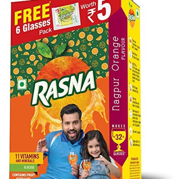 Rasna Nagpur Oranges Instant Drink - One Piece