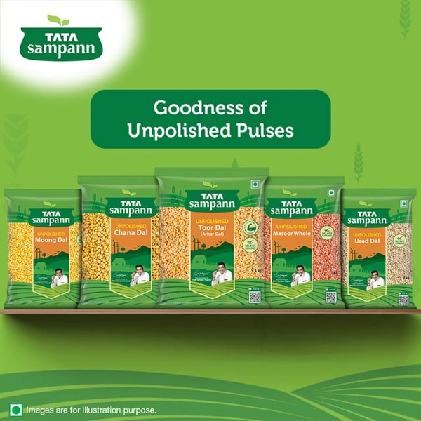 DALDA Tata Sampann Mung Daal (Chilke Wali) - 500gm