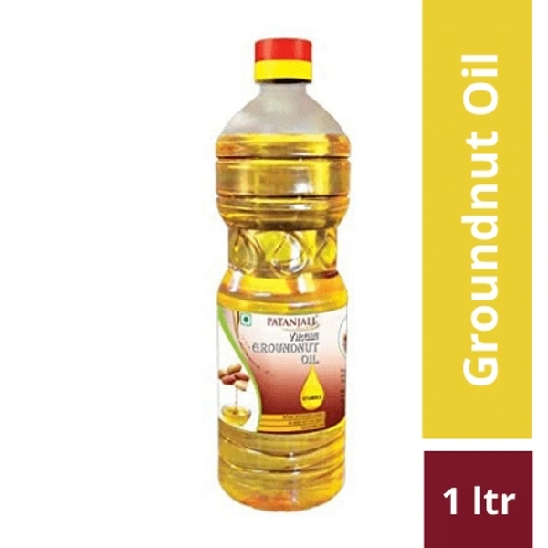 Patanjali पतंजलि Groundnut Oil | मूंगफली का तेल - 1 Litre