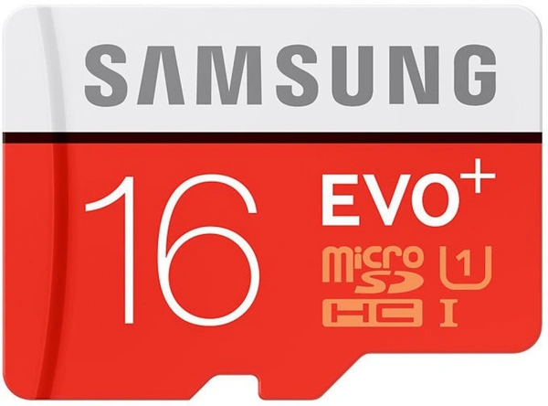 Samsung Evo Plus 16 GB MicroHDSC Class 10 95 MB/s Memory Card