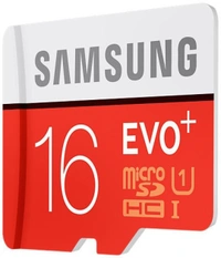 Samsung Evo Plus 16 GB MicroHDSC Class 10 95 MB/s Memory Card