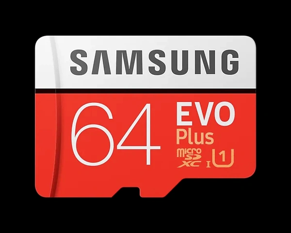 Samsung Evo Plus 64GB MicroHDSC Class 10 100 MB/s Memory Card