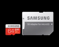 Samsung Evo Plus 64GB MicroHDSC Class 10 100 MB/s Memory Card