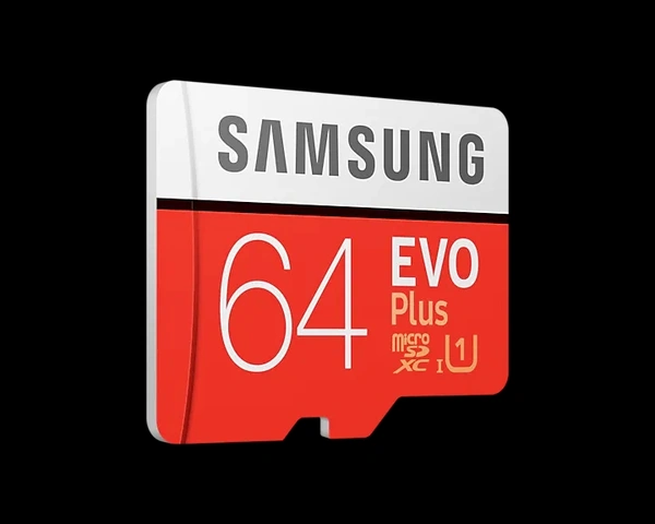 Samsung Evo Plus 64GB MicroHDSC Class 10 100 MB/s Memory Card