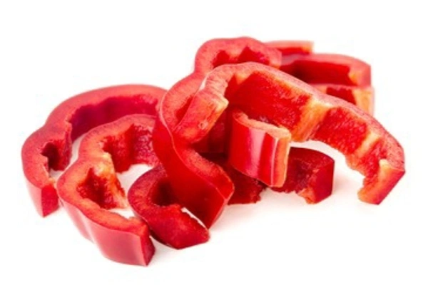 Pre-cut Red Capsicum - 500g
