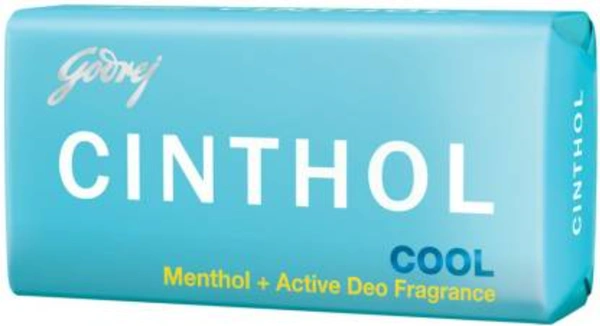 Godrej Cinthol Cool Menthol+ Active Deo Soap 100g - 100g