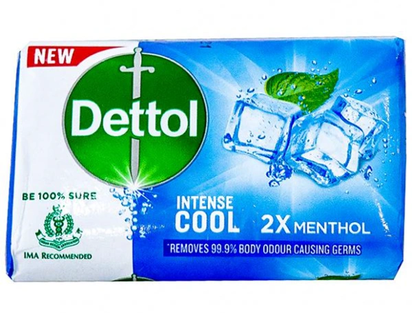 Dettol Intense Cool 2X Menthol Soap 75 g