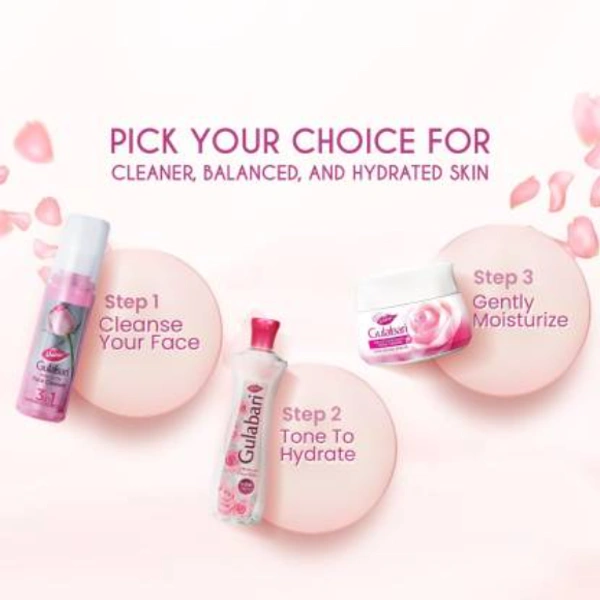 Dabur Gulabari Rose Glow face Cleanser