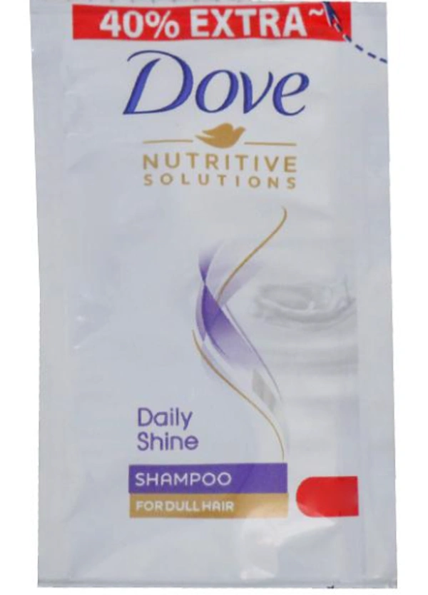 Dove Daily Shine Shampoo (Free 40% Extra) 4.2 ml - 16x1 Units