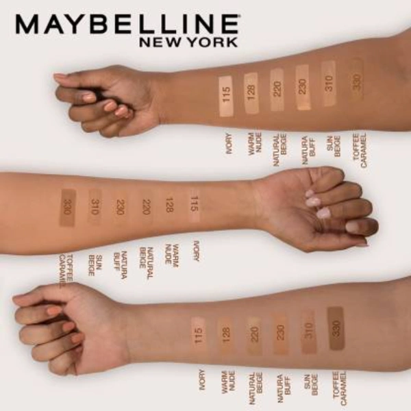 MAYBELLINE NEW YORK Fit Me Matte+Poreless Liquid Tube Foundation  (230 Natural Buff, 18 ml)