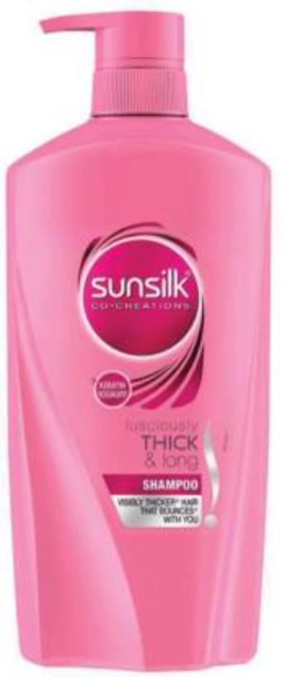SUNSILK Lusciously Thick & Long Shampoo  (650 ml)