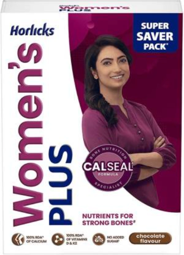 Horlicks Women's Plus Calseal Formula - Chocolate Flavour  (400 g)