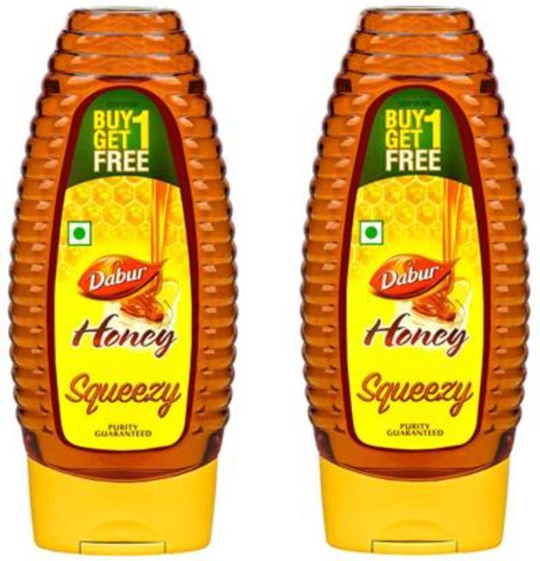 Dabur Honey Squeezy  (400 g + 400 g)