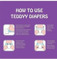 TEDDY EASY baby diapers S (2P) - S