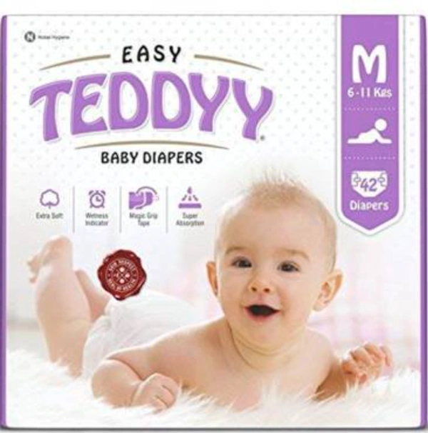 TEDDY EASY baby diapers m-42 - M - M