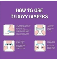 TEDDY EASY baby diapers m-42 - M - M