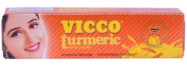 Vicco Turmeric Skin Cream - Ayurvedic Medicine - 15g