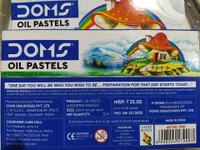 Doms Oil Pastels 12N - mix