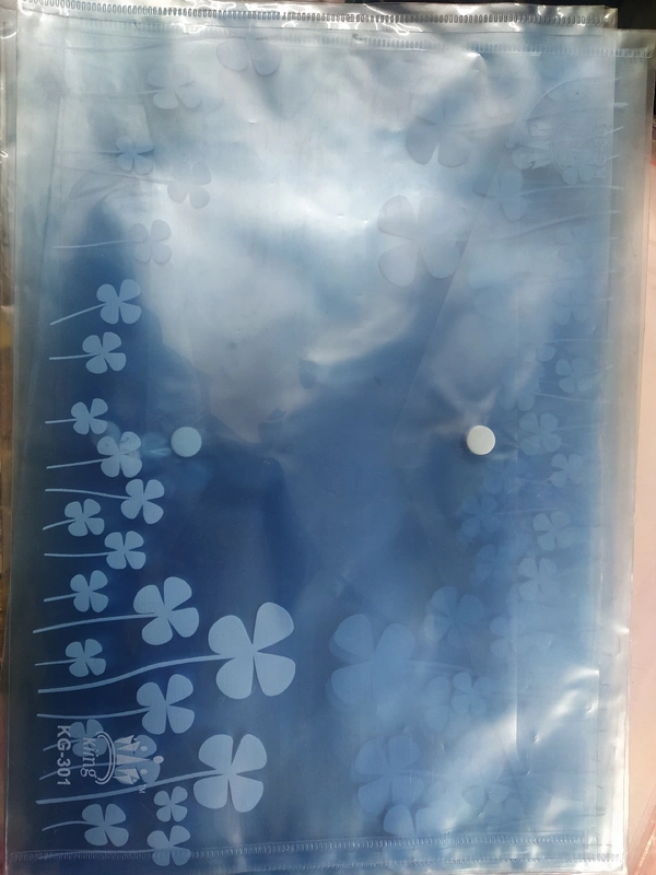 Cover File Button Bag Holder