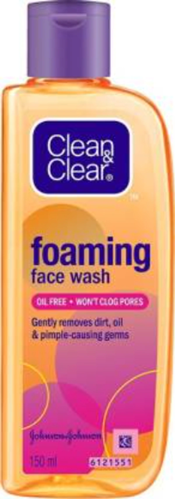 Clean & Clear Oil Free Foaming Face Wash