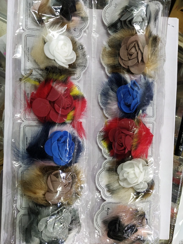 Rose Baby Clip - multi