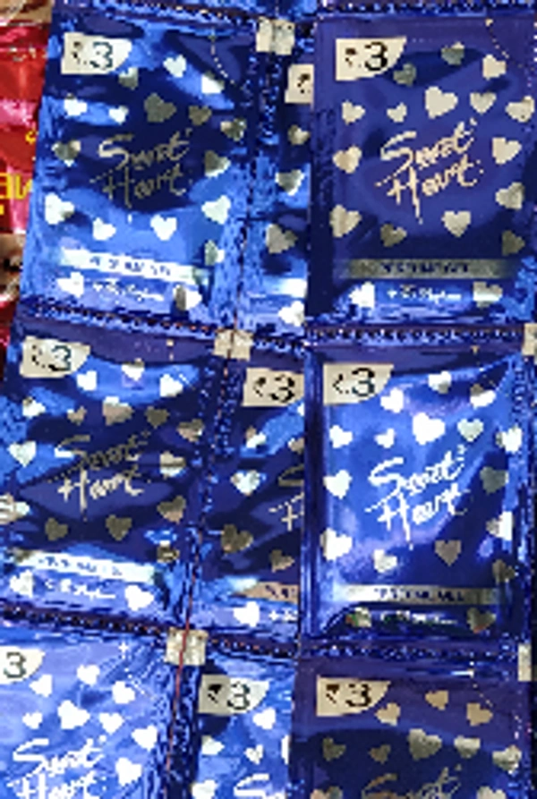 Sweet heart perfume gel