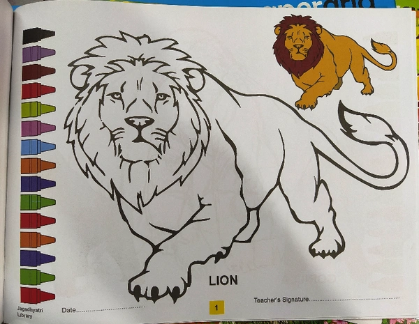 Drawing Book Play with Color