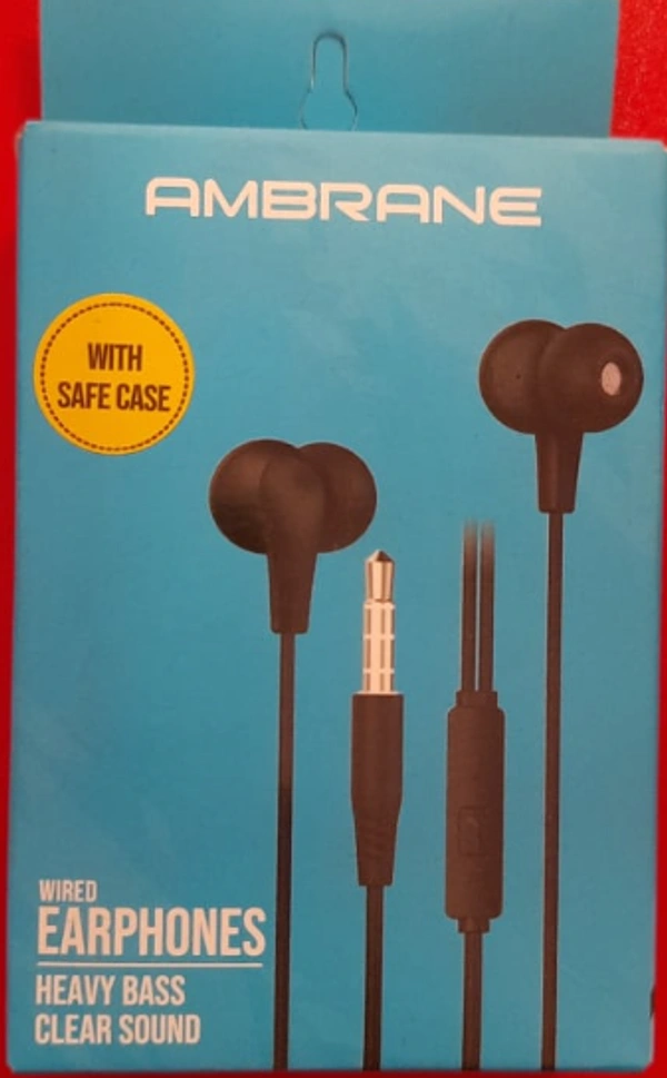 Ambrane EP-56 Wired In the Ear With mic