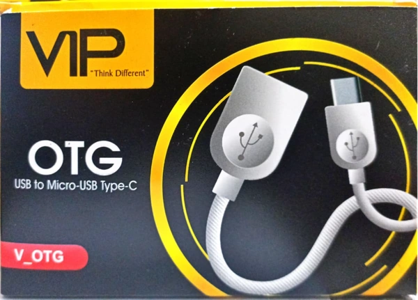 VIP V-OTG Single Pin Type C OTG Cable 1 m