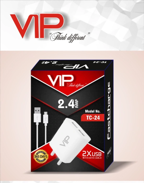 VIP TC-24 2.4 A Multiport USB Charger