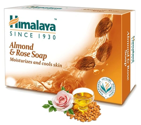 Himalaya Almond & Rose Soap - 125 g