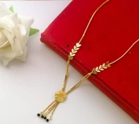 Dream Shades Yellow Gold Layered Necklace - Yellow Gold, Free Size