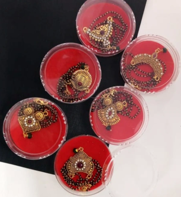 Dream Shades Antique Gold Plated Mangalsutra - Gold, Free Size