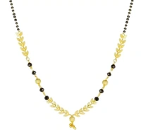 Dream Shades Yellow Gold Dainty Mangalsutra - Multi, Free Size