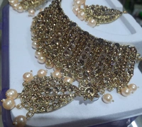 Dream Shades Antique necklace set - Red, Free Size