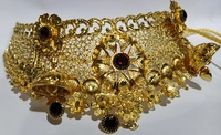 DS Gold Choker Necklace - Golden, Free