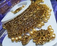 DS Gold Choker Necklace - Golden, Free