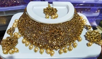 DS Gold Choker Necklace - Golden, Free
