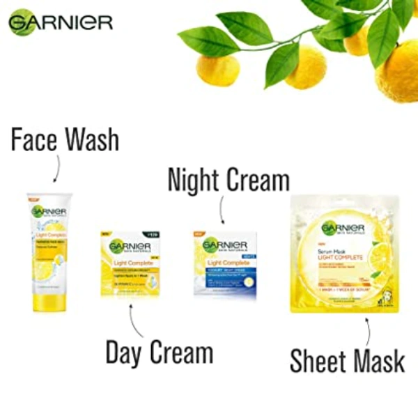 Garnier Skin Naturals Light Complete Facewash - Y, 100