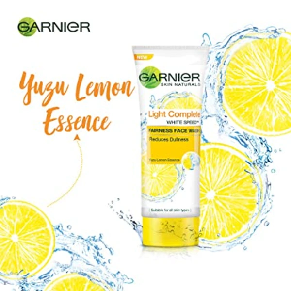 Garnier Skin Naturals Light Complete Facewash - Y, 100