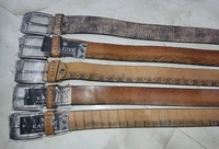 Ajanta/Kaezri Genuine Leather Formal Belt for Men - Antique mix, 28, 30, 32, 34, 36, 38