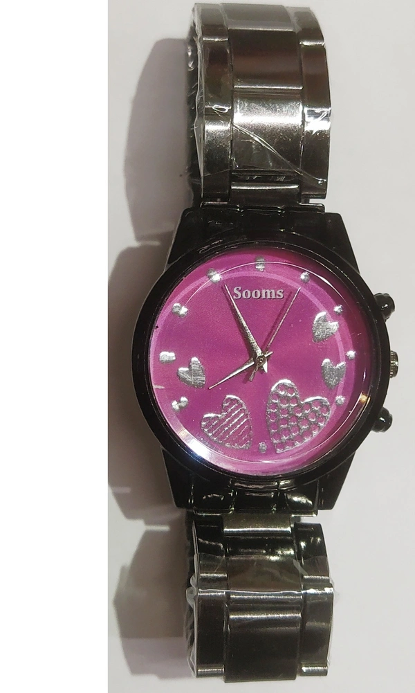wrist watch for women - Pink, Free