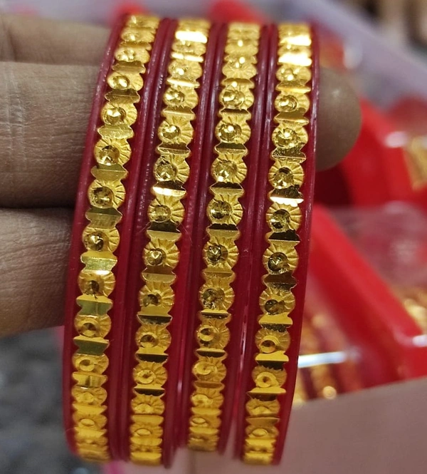 Gold Pola Bangle